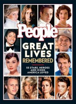 Hardcover Great Lives Remembered: 55 Stars, Heroes and Icons America Loved Book