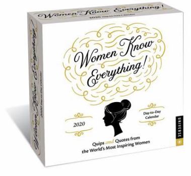 Calendar Women Know Everything 2020 Day-To-Day Calendar Book