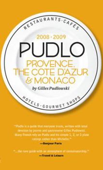 Paperback Pudlo Provence, the Cote D'Azur & Monaco Book