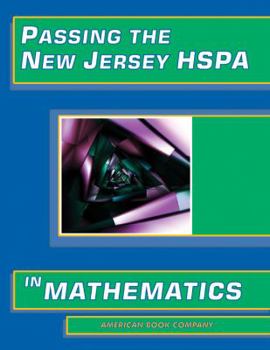 Paperback Passing the New Jersey HSPA in Mathematics Book