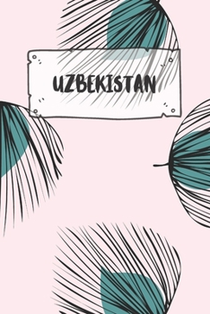Uzbekistan: Dotted Travel Diary Notebook or Journey Dotted Grid Journal - Holiday Trip Pocketbook for Men and Women with Dots