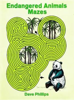 Paperback Endangered Animals Mazes (Dover Children's Activity Books) Book