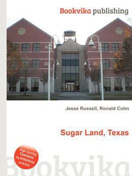 Paperback Sugar Land, Texas Book
