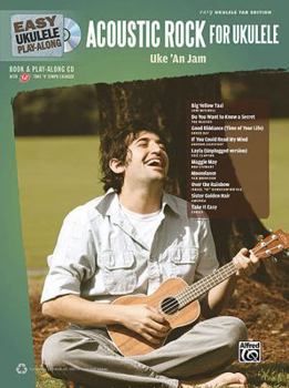 Paperback Acoustic Rock for Ukulele: Easy Ukulele Play-Along (Easy Play-Along) Book