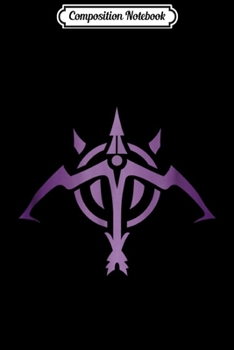 Composition Notebook: MARKSMAN ICON - MERCH OF LEGENDS (funny lol ) Journal/Notebook Blank Lined Ruled 6x9 100 Pages