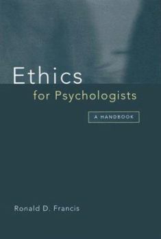 Hardcover Ethics for Psychologists Book