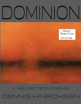 Paperback Dominion + Selected Poems Book