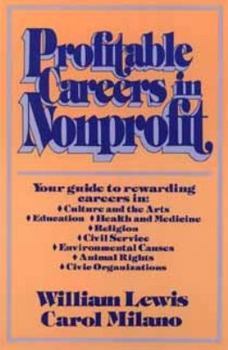 Paperback Profitable Careers in Nonprofit Book