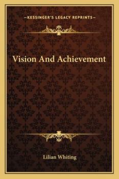 Paperback Vision And Achievement Book