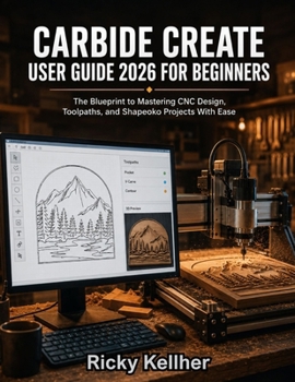 Paperback Carbide Create User Guide 2026 for Beginners: The Blueprint to Mastering CNC Design, Toolpaths, and Shapeoko Projects With Ease Book