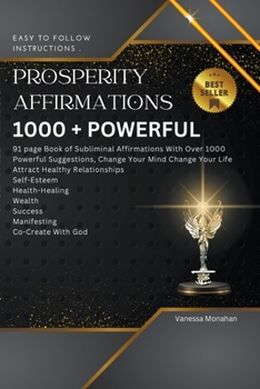 Paperback Prosperity Affirmations Book