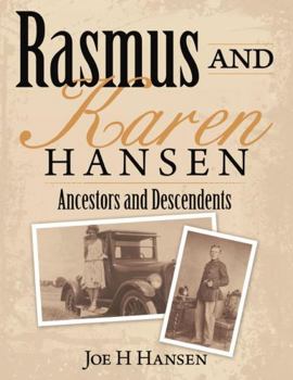 Paperback Rasmus and Karen Hansen: Ancestors and Descendents Book