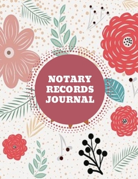 Notary Records Journal: Personalised Notary Journal To Record Notary Events Public Notary Journal Pages (Gag Gift)