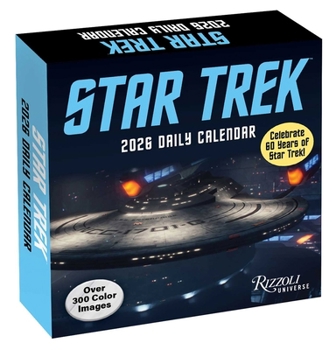 Paper Catalog Star Trek Daily 2026 Day-To-Day Calendar Book