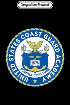 Paperback Composition Notebook: COAST GUARD ACADEMY SHIELD Journal/Notebook Blank Lined Ruled 6x9 100 Pages Book