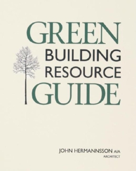 Paperback Green Building Resource Guide Book