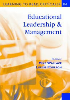 Paperback Learning to Read Critically in Educational Leadership and Management Book