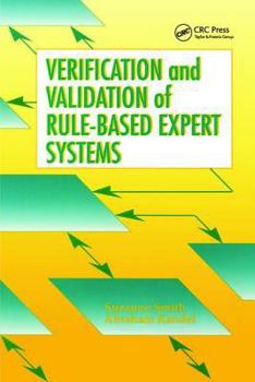 Hardcover Verification and Validation of Rule-Based Expert Systems Book