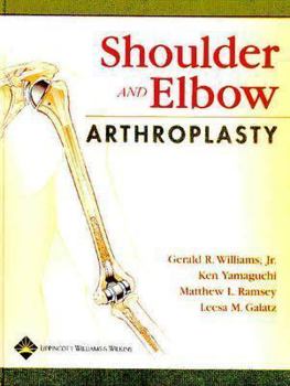 Hardcover Shoulder and Elbow Arthroplasty Book