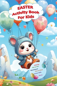 Paperback Easter Activity Book For Kids Book