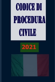 Paperback Codice di Procedura Civile: 2021 [Italian] Book