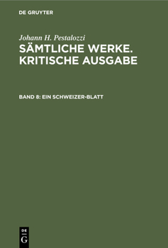 Hardcover Ein Schweizer-Blatt [German] Book