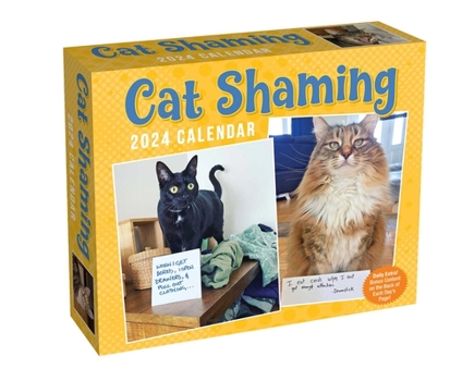 Calendar Cat Shaming 2024 Day-To-Day Calendar Book