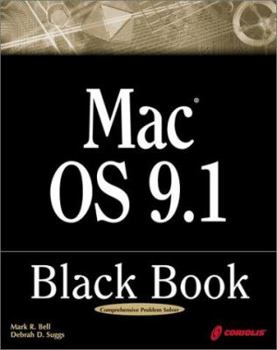 Paperback Mac OS 9.1 Black Book [With CDROM] Book