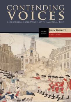 Paperback Contending Voices, Volume I: To 1877 Book
