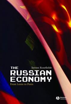 Hardcover Russian Economy: From Lenin to Putin Book