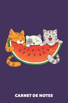 Paperback Carnet de Notes: Un ?t? savoureux A5 blanc - 120 pages pour les gens ? la mode (violet) [French] Book
