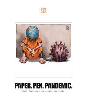 Hardcover Paper. Pen. Pandemic.: Viral Cartoons from Around the Globe. Book