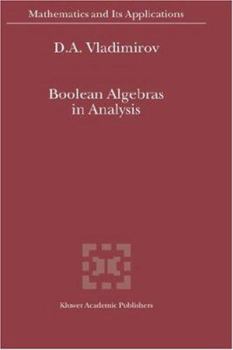 Hardcover Boolean Algebras in Analysis Book