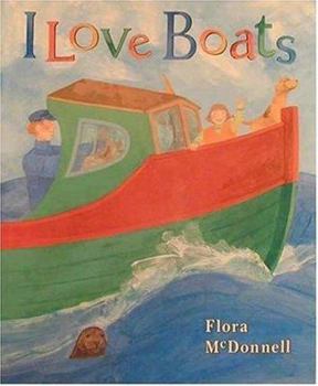 Hardcover I Love Boats Book