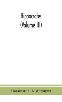 Hardcover Hippocrates (Volume Iii) Book