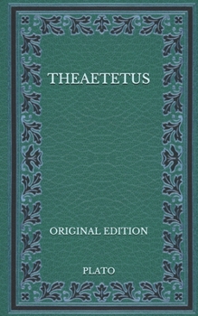 Paperback Theaetetus - Original Edition Book