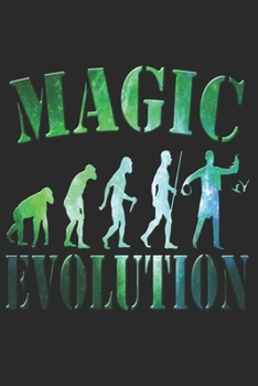 Paperback Magie Notizbuch: Magie Notizbuch die Perfekte Geschenkidee f?r Magier oder Zauber Fans. Das Taschenbuch hat 120 wei?e Seiten mit Punktr [German] Book