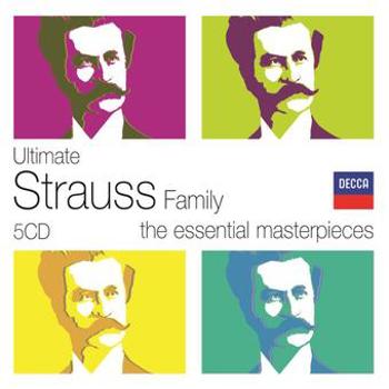 Music - CD Ultimate Strauss Family (5 CD) Book