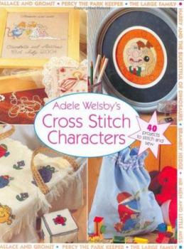 Hardcover Adele Welsby S Cross Stitch Characters Book