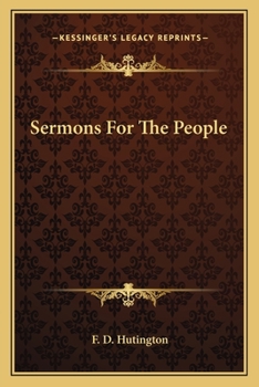 Paperback Sermons for the People Book