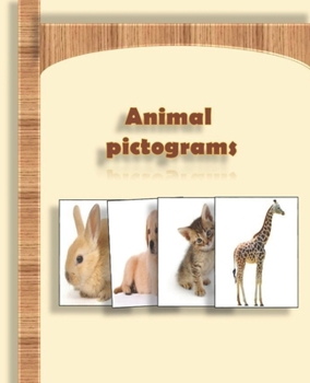 Paperback animal pictograms: animal pictograms to develop communication and language Book