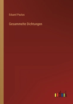 Paperback Gesammelte Dichtungen [German] Book