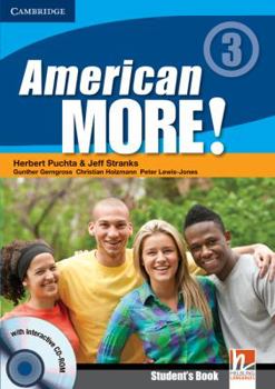 Paperback American More! Level 3 Student's Book with CD-ROM Book