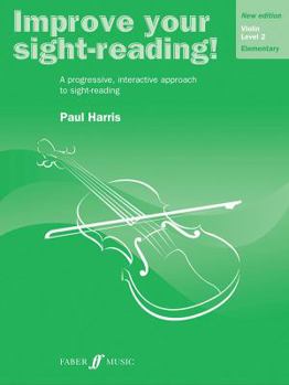 Paperback Improve Your Sight-Reading! Violin, Level 2: A Progressive, Interactive Approach to Sight-Reading Book