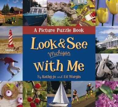 Hardcover Look and See With Me: Michigan Book