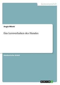 Paperback Das Lernverhalten des Hundes [German] Book