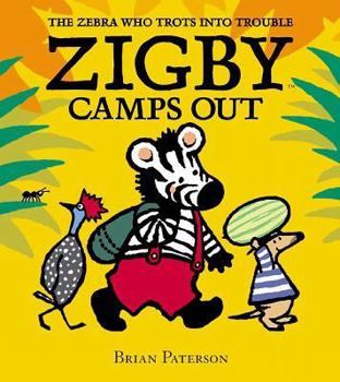 Hardcover Zigby Camps Out Book