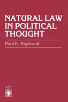 Paperback Natural Law in Political Thought Book