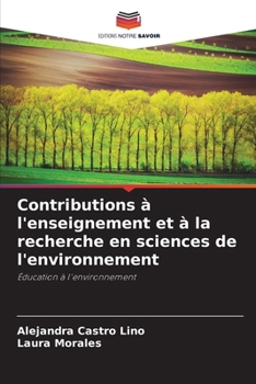 Paperback Contributions à l'enseignement et à la recherche en sciences de l'environnement [French] Book