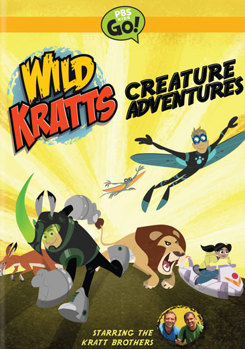 DVD Wild Kratts: Creature Adventures Book